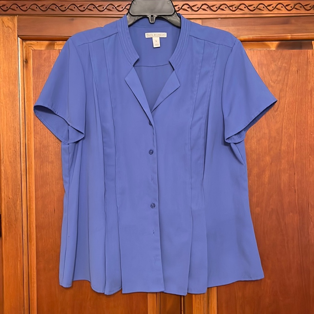 Periwinkle blue blouse